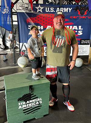 Wounded warrior and U.S. Marine Corps veteran Bill Hansen found his passion in helping others get physically healthy. He recently placed fifth in the America's Strongest Veteran competition.